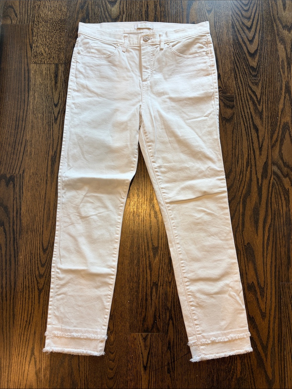 Lilly Pulitzer White 29” South Ocean High-Rise Skinny Jean